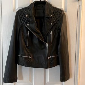 ALLSAINTS LEATHER JACKET BRAND NEW